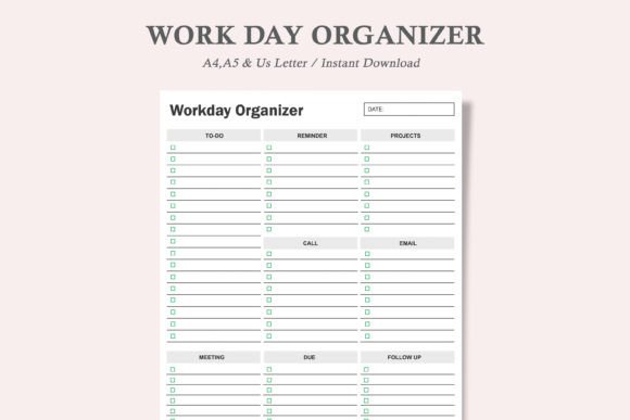Download Work Day Organizer/Work Schedule - Organizer Collection