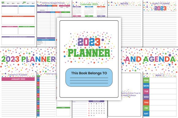 Download 2023 Planner and Agenda - 2023 planner Collection