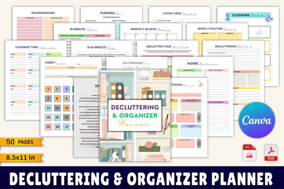 Download Decluttering &amp; Organizer Planner - Organizer Collection