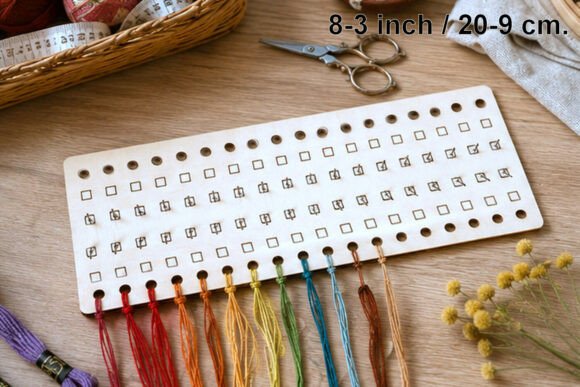 Download Embroidery Floss Organizer with Marks - Organizer Collection