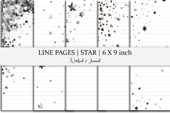 Download Star | Notebook | Lined Paper - Lined paper Collection