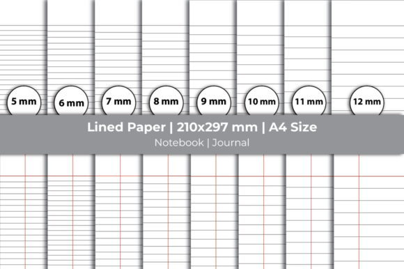 Download Lined Paper | Notebook | Journal - Lined paper Collection