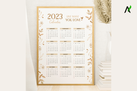 Download Printable Year Calendar 2023 Planner - Premium Resources
