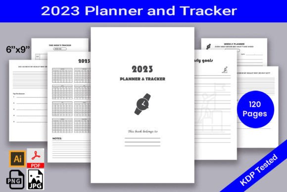 Download 2023 Planner and Tracker Paperback - 2023 planner Collection