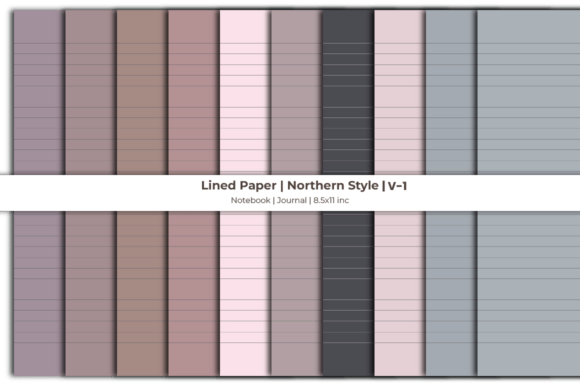 Download Lined Paper | Northern Style - Lined paper Collection